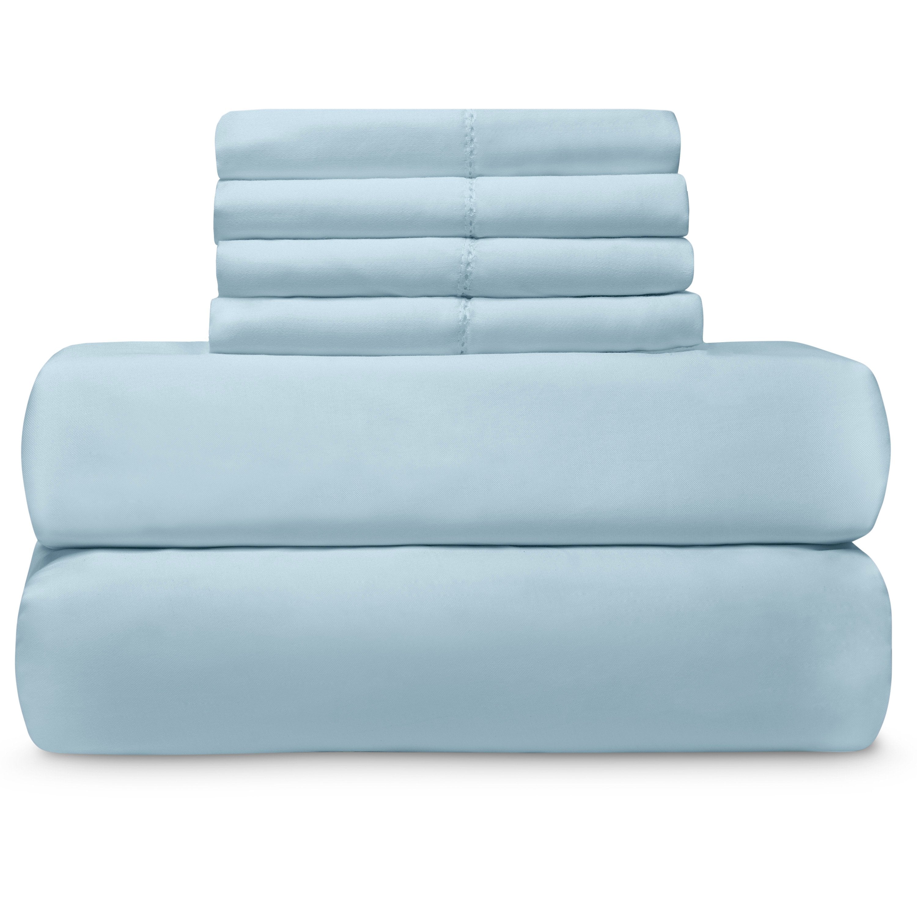 Luxurious 1000TC Cooling Cotton Blend Sheet Sets With Extra Pillowcases