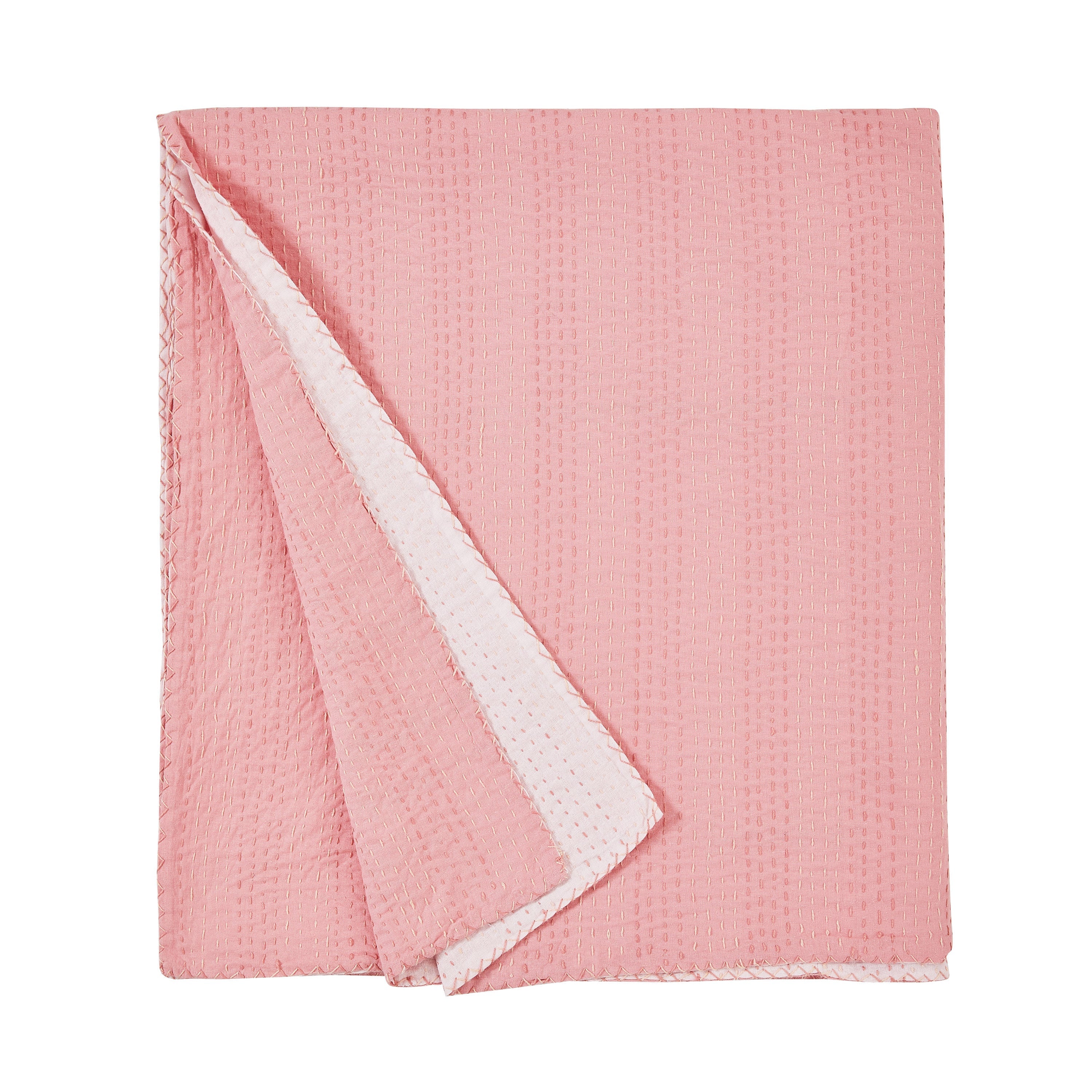 Hand Stitched Reversible Kantha Throws