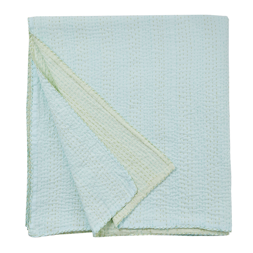 Hand Stitched Reversible Kantha Throws