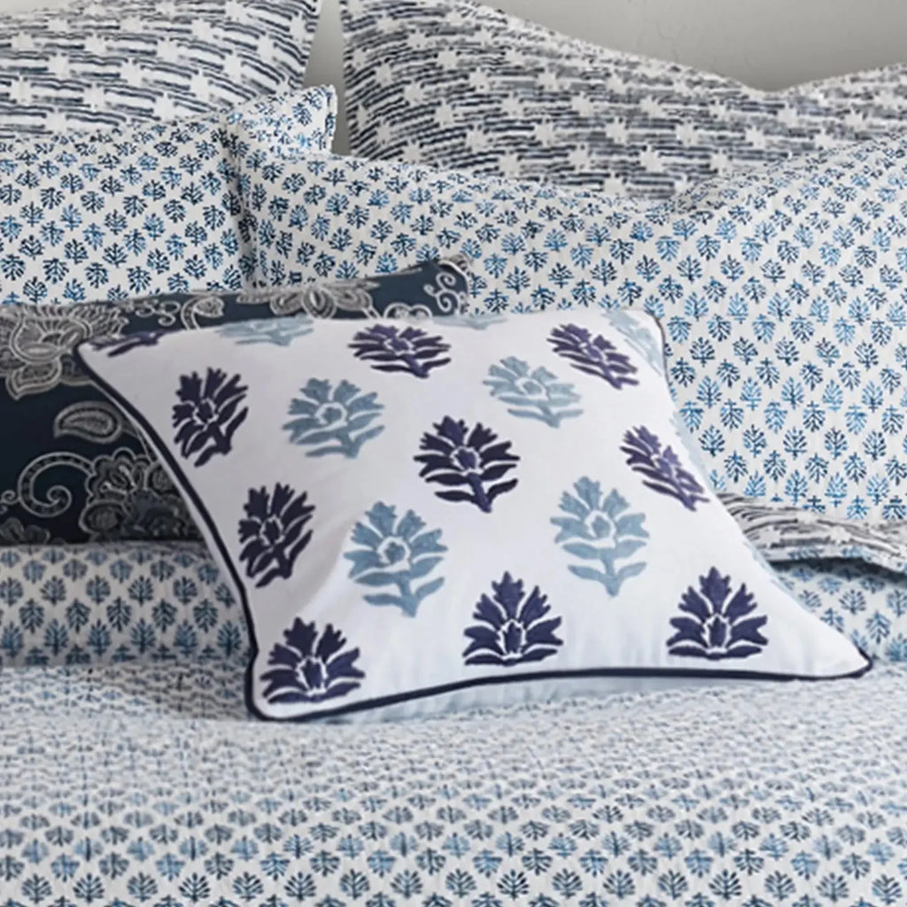 Aditya Medallions Flowers Pillow