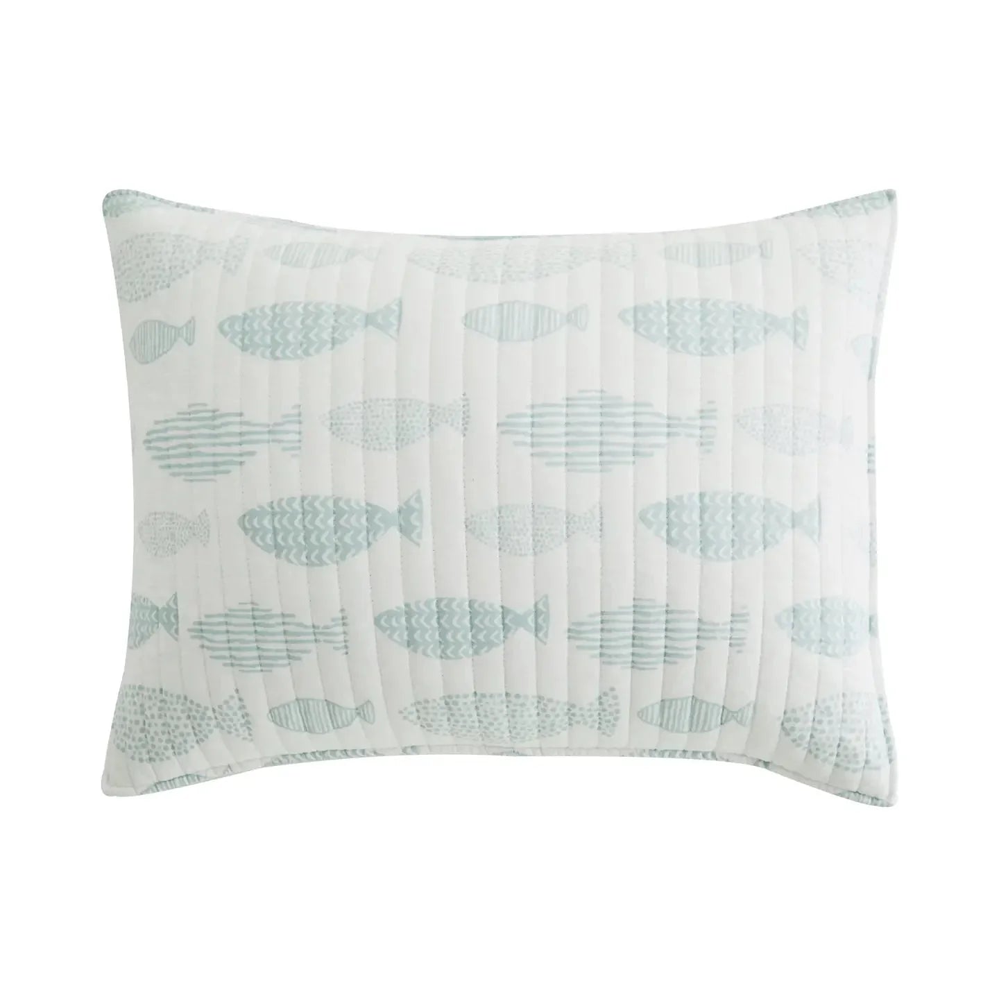 Aqua Breeze Quilt Set Coastal Bedding Set