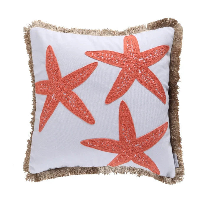 Bakio Starfish Pillow - Nautical / Coastal Accent Pillows