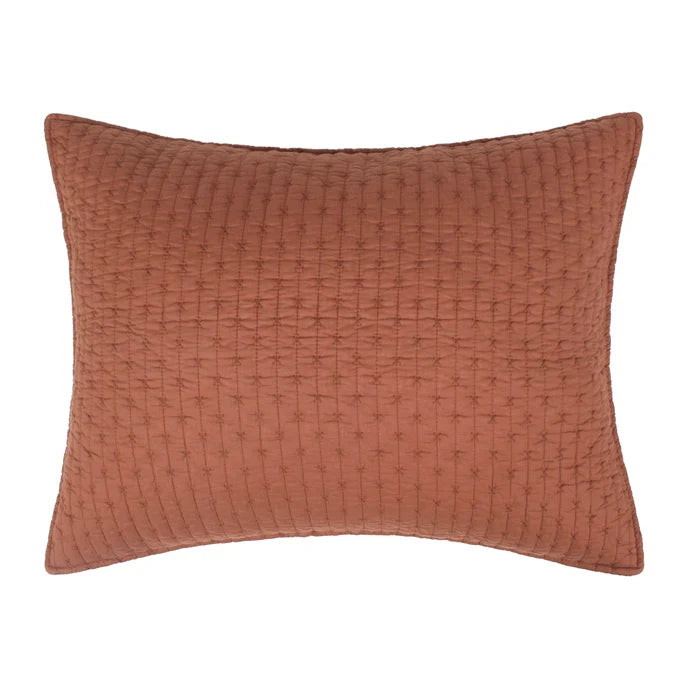 Cross Stitch 100% Cotton Quilt Set - Adobe