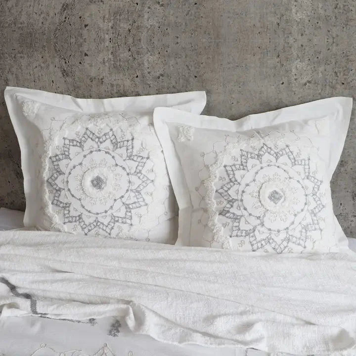 Betania Euro Sham - Medallion Pillow Sham
