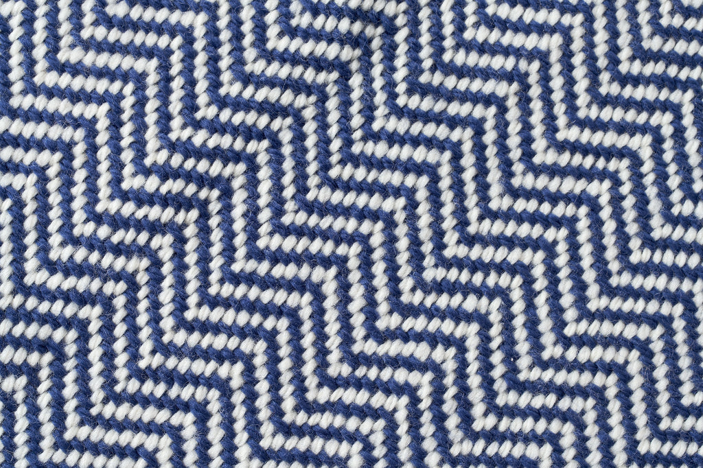 American Made Soft Chevron Pattern Throw Blanket - 100% American Made With USA Grown Cotton