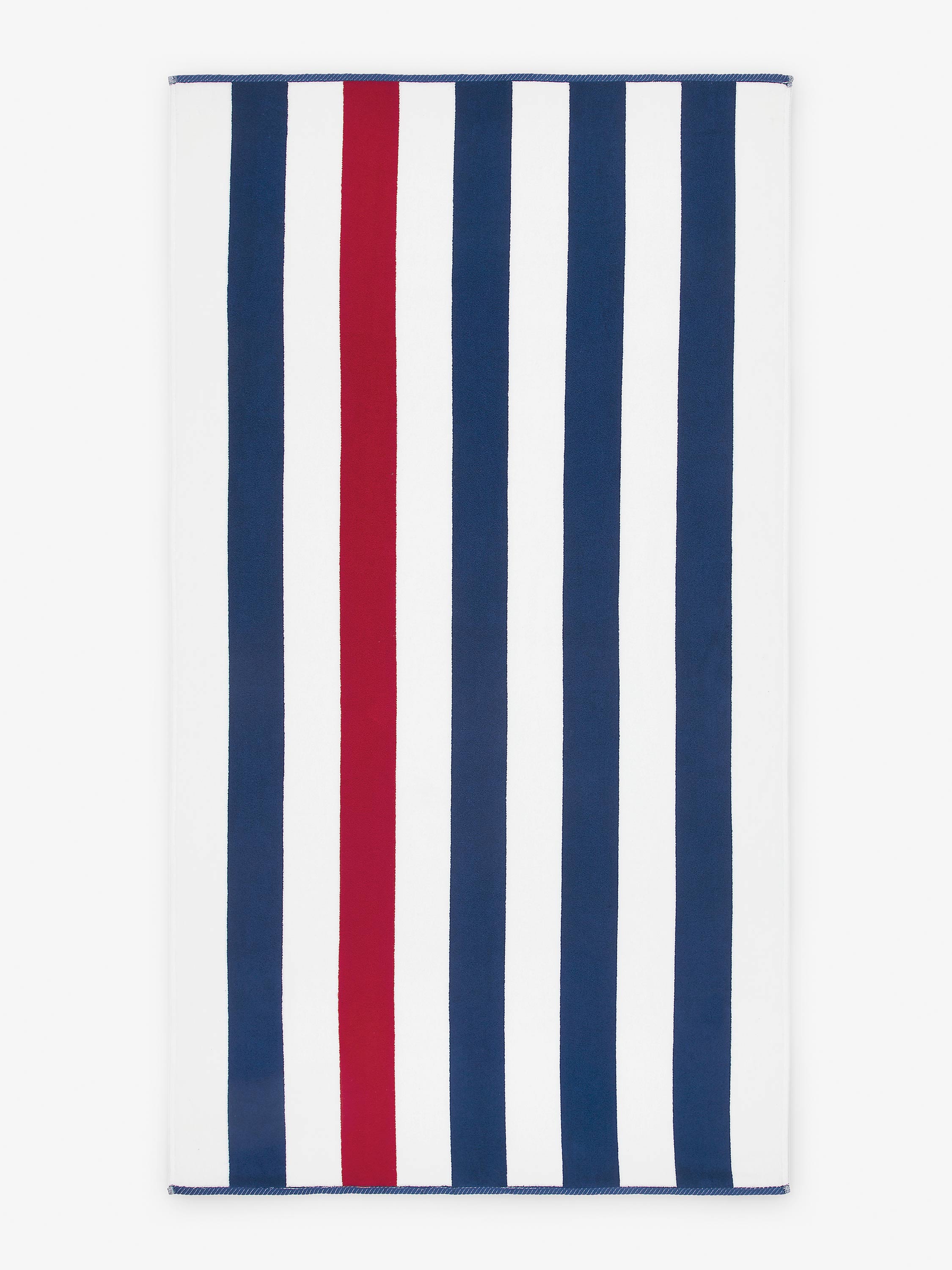 "Red, White & Blue Classic Cabana Beach Towel"