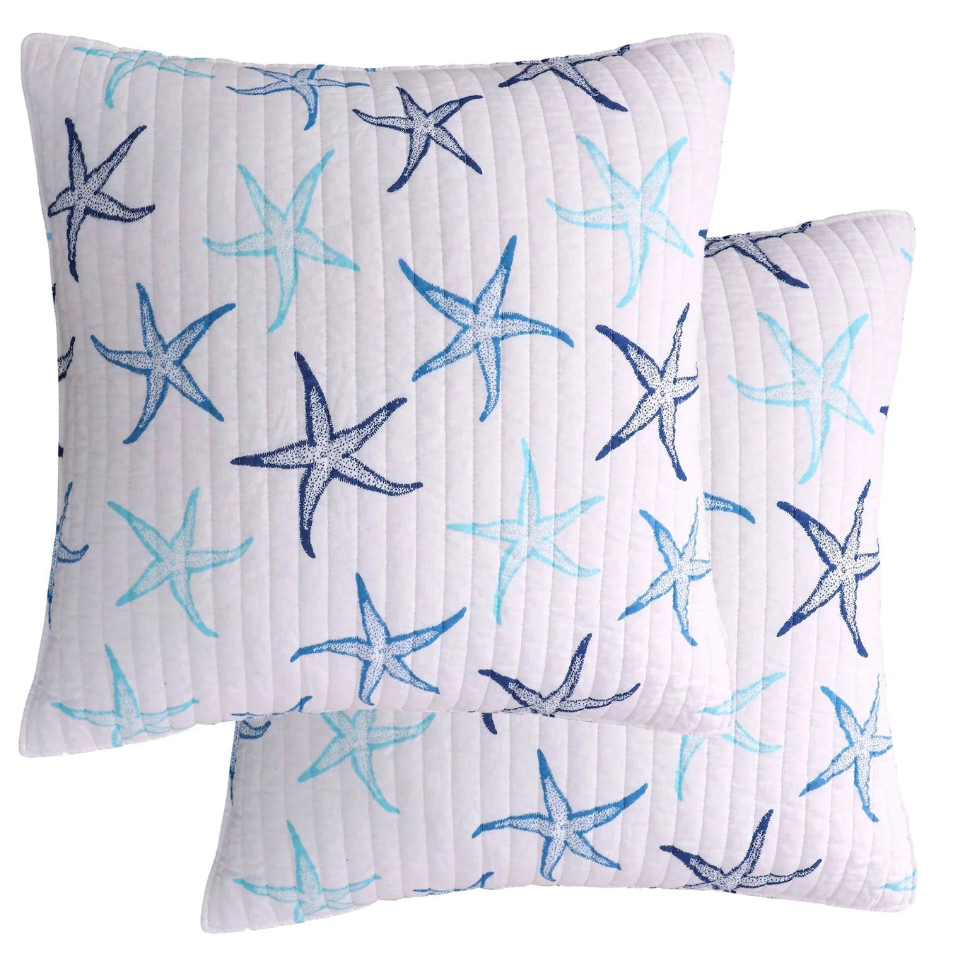 Camps Bay Euro Pillow Sham Set of 2 - Coastal Pillow Shams