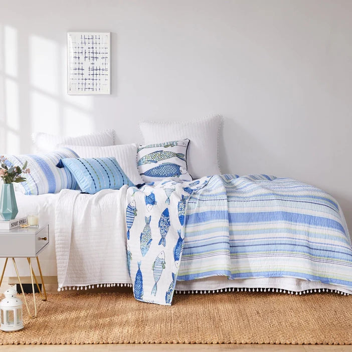 Catalina Fish Quilt Set - Fish Themed Quilts