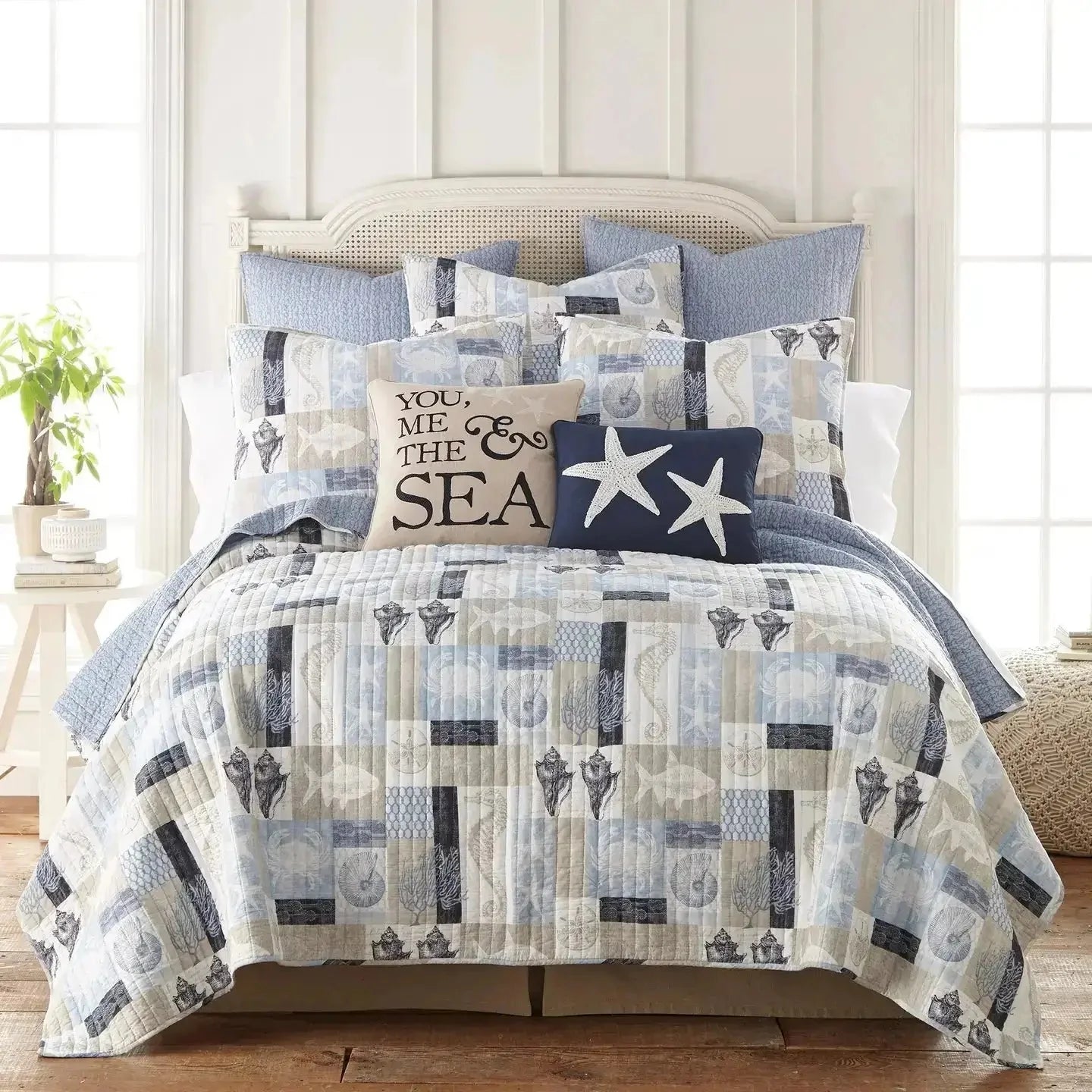 Complete 8PC Cerralvo Coastal Bedding Ensemble