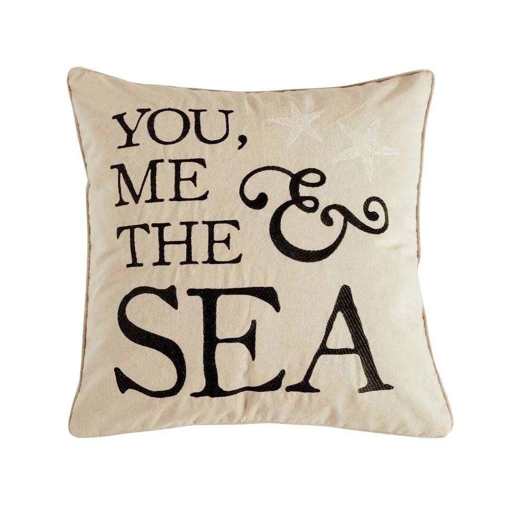Cerralvo You Me Sea Pillow - Nautical & Coastal Accent Pillows