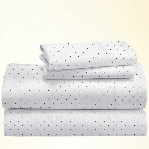 CinchFit Twin XL Sheet Sets 400TC Cotton Prints - Quahog Bay Bedding