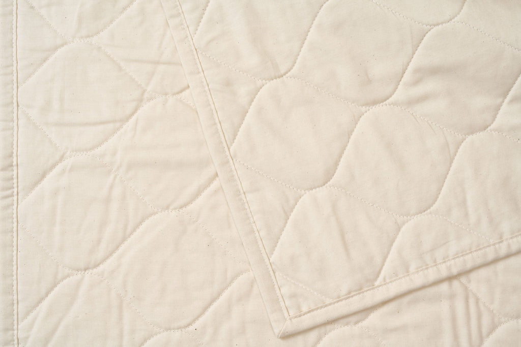 Cotton Quilted Bedspread  - American Made With USA Grown Cotton