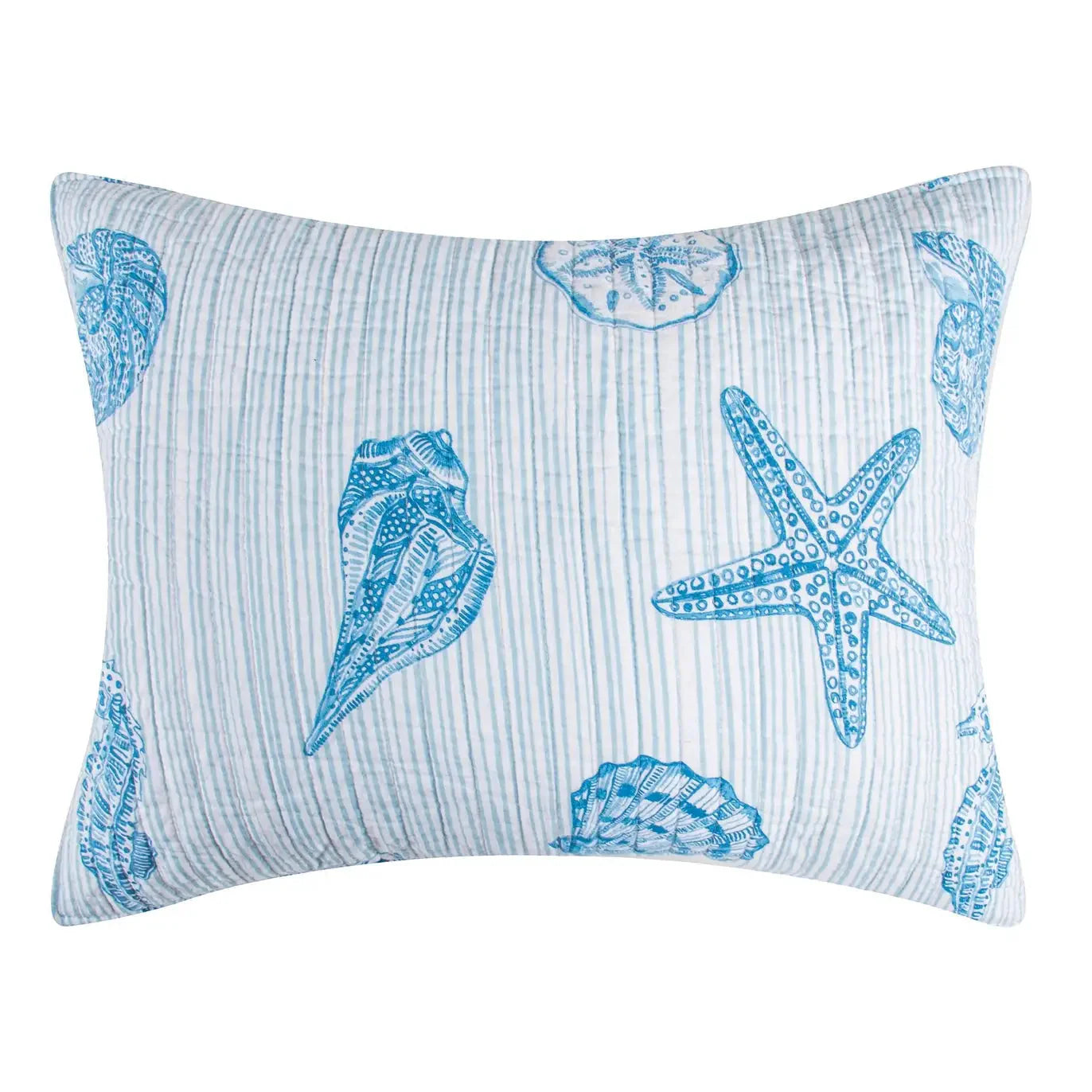 Complete 7PC Sandy Cove Coastal Bedding Ensemble