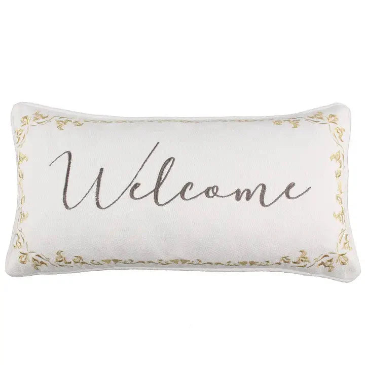 Cosima Welcome Pillow - Coastal Accent Pillows