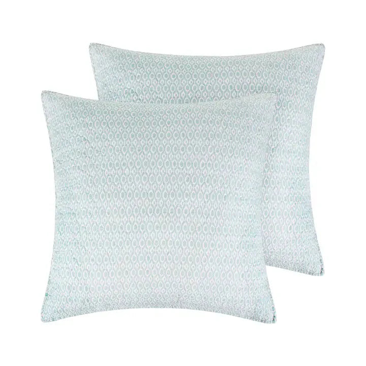 Cressida Euro Sham Set of 2 - Coastal Pillow Shams