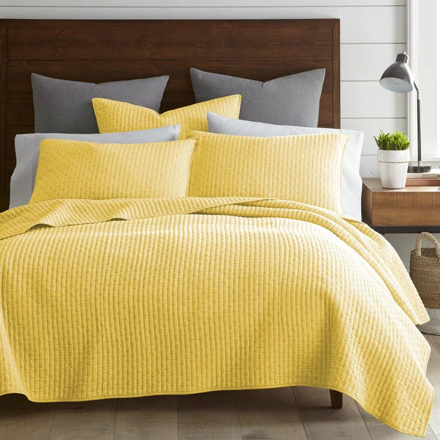 Cross Stitch 100% Cotton Quilt Set - Quahog Bay Bedding