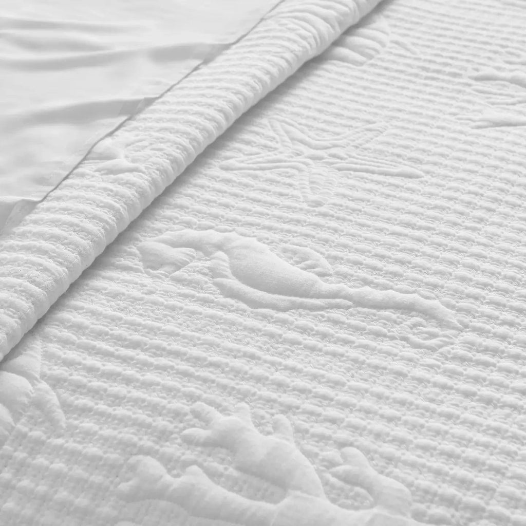 Cross Stitch Sea Quilt Set