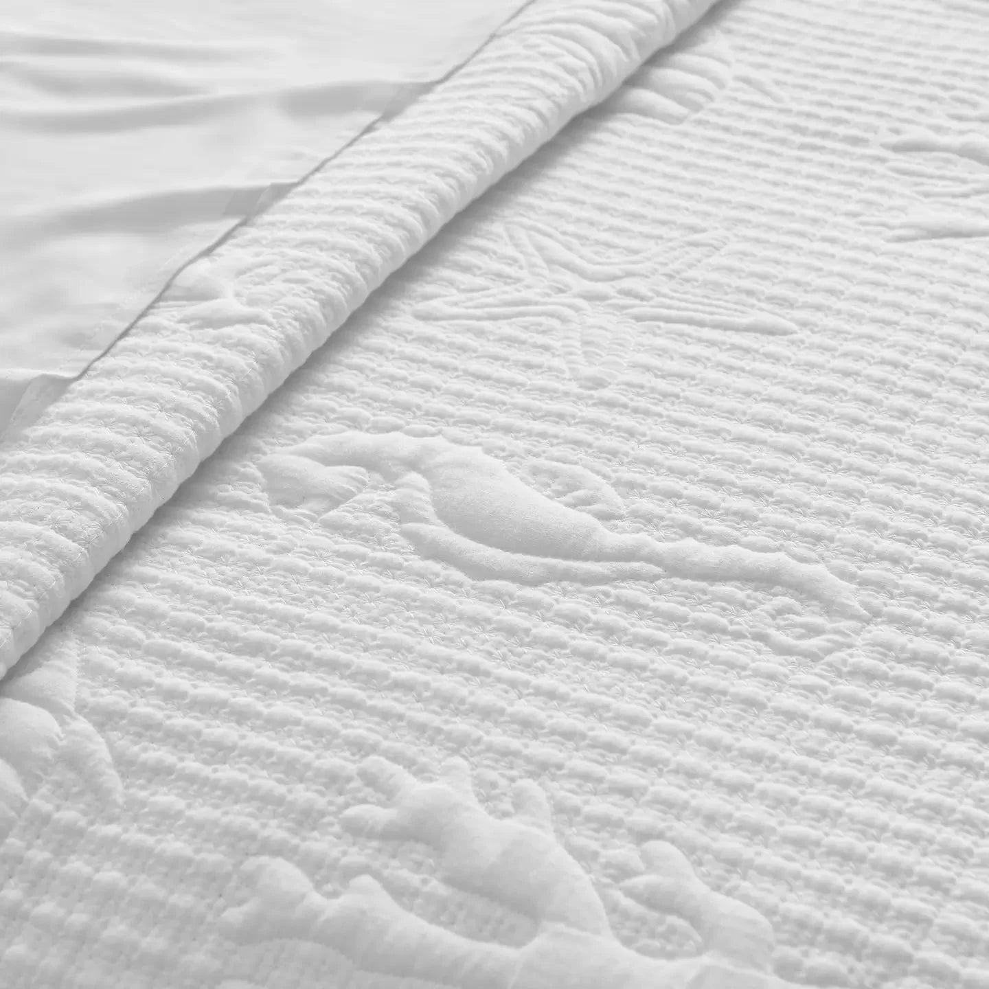 Cross Stitch Sea Quilt Set