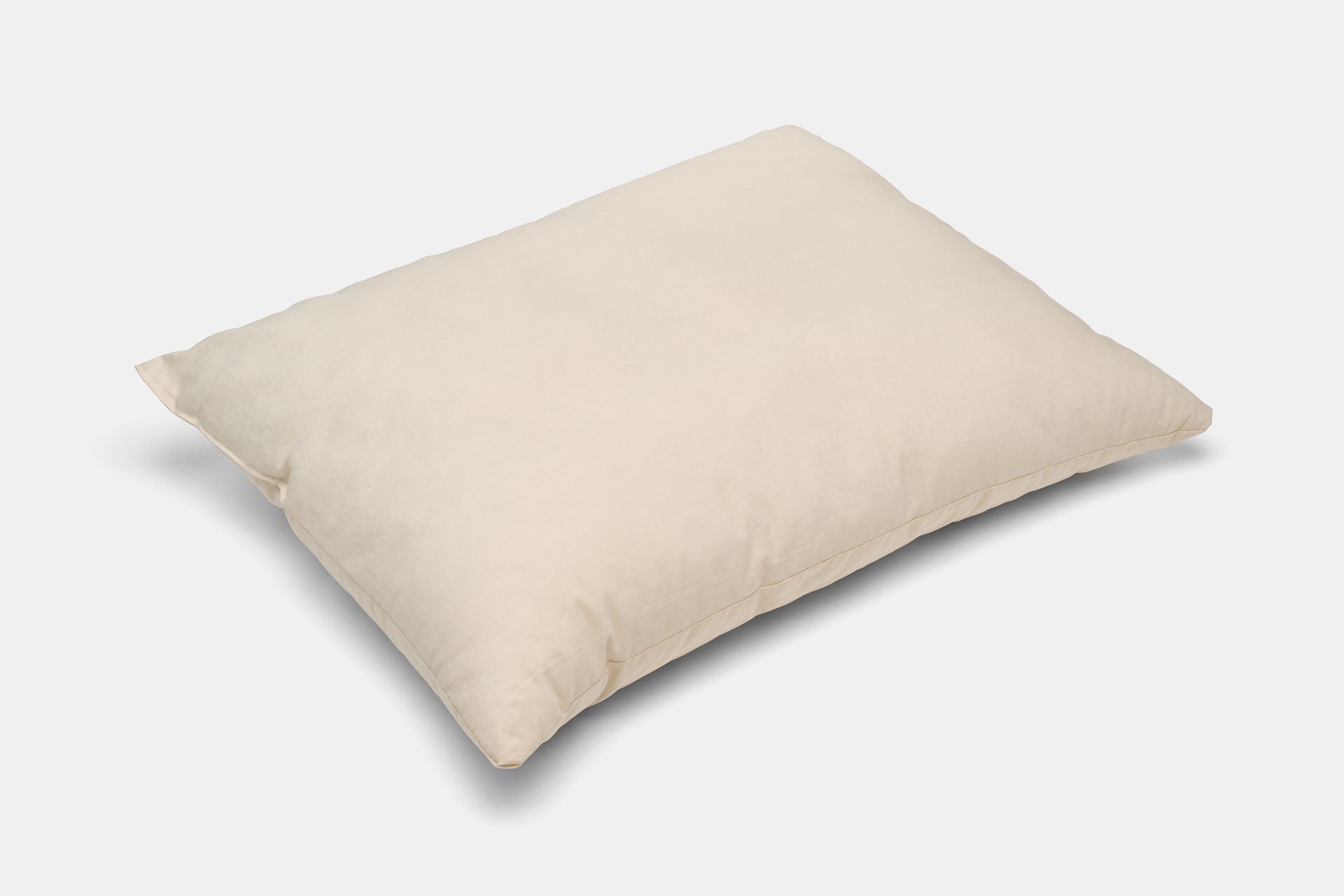 Down Alternative Pillow with Recycled Polyester Fill  - American Made With USA Grown Cotton