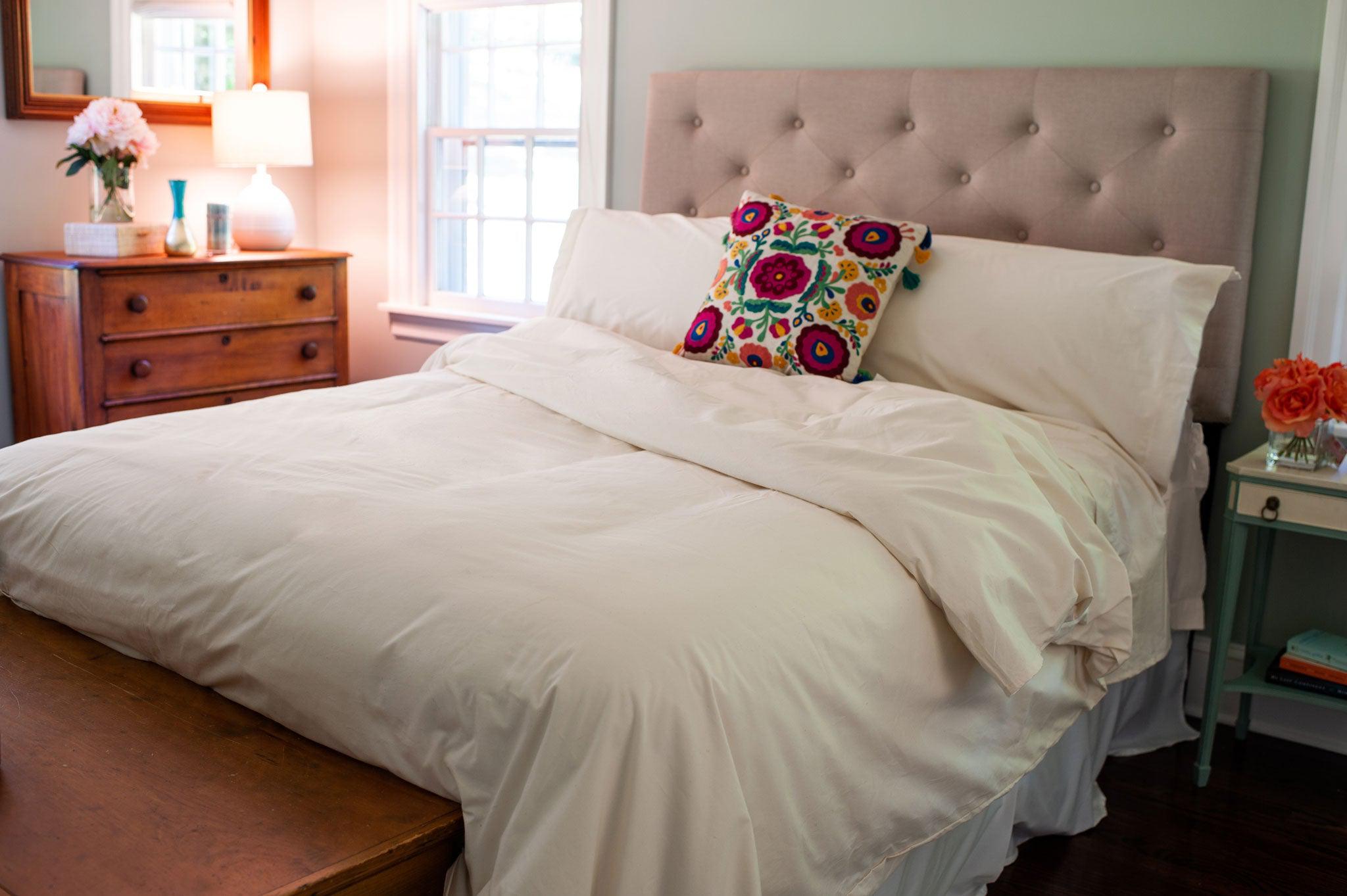 Cotton Duvet Cover Set - American Made With USA Grown Cotton