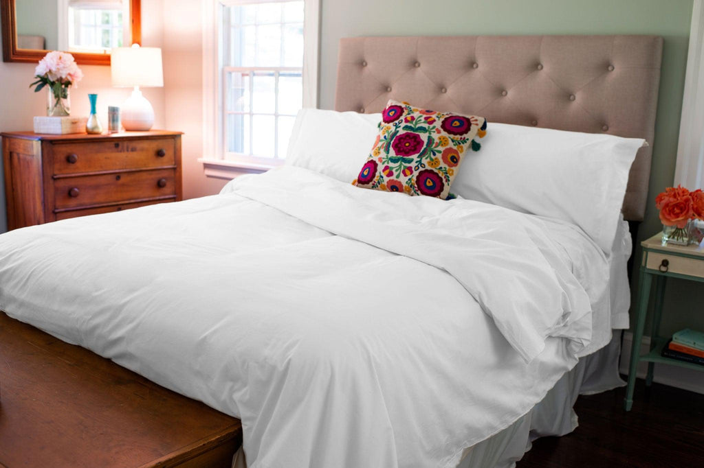 Cotton Duvet Cover Set - American Made With USA Grown Cotton