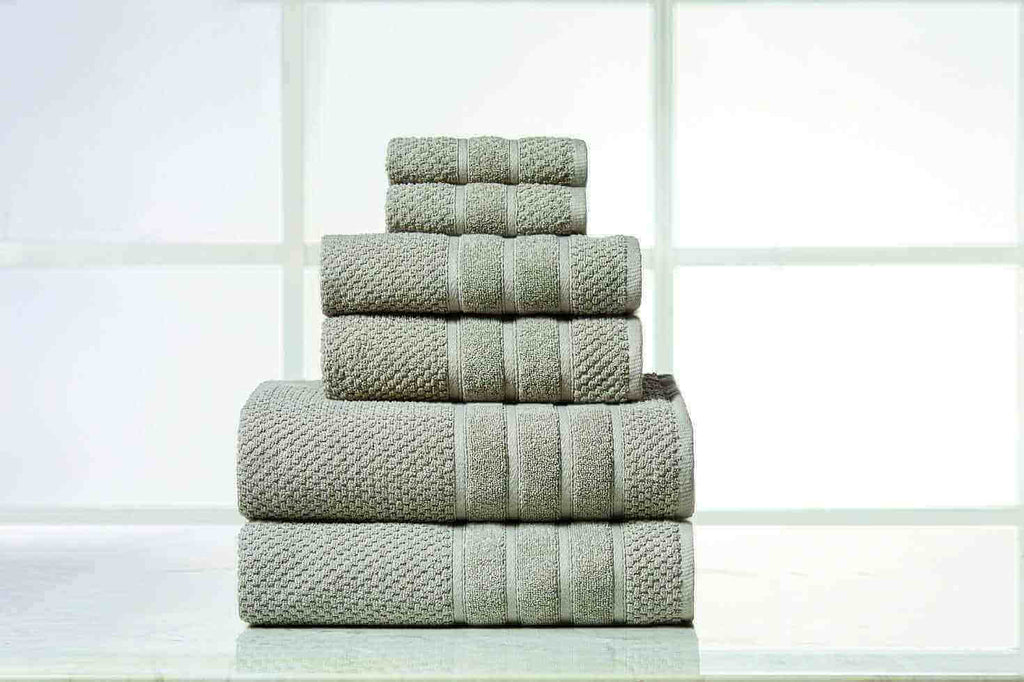 Egyptian Cotton Bath Towel Set 6PC