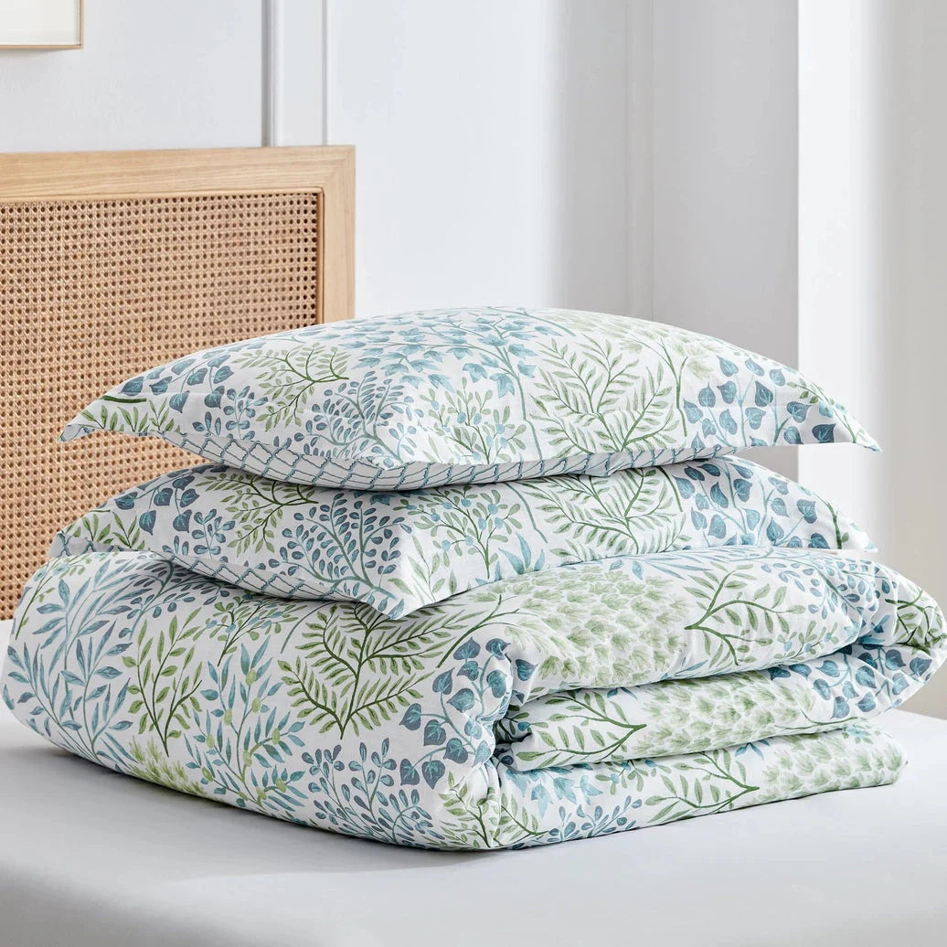 English Forest Comforter Set - Green