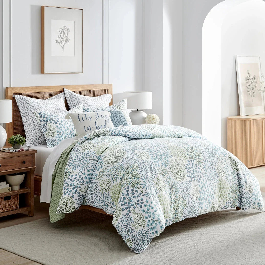 English Forest Comforter Set - Green