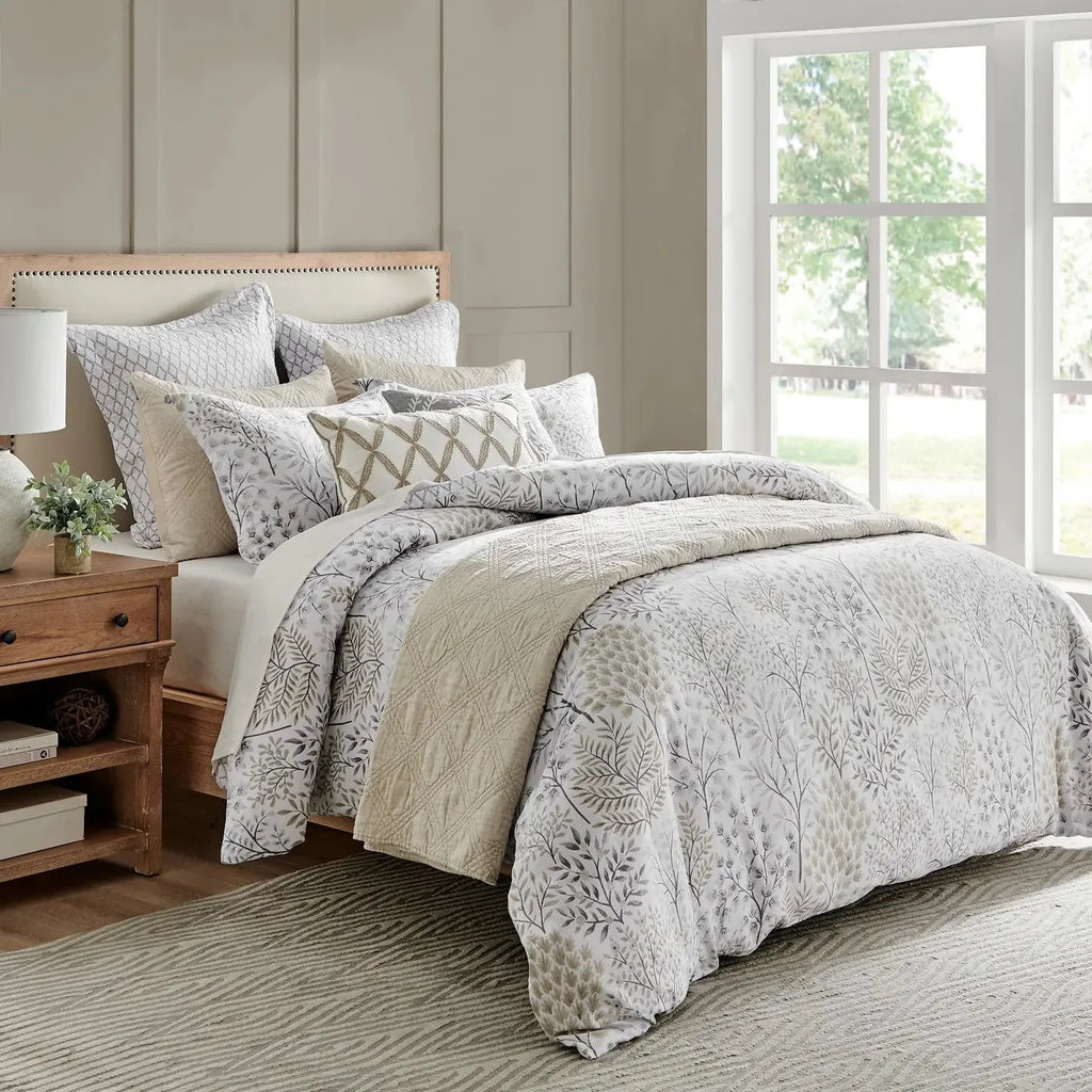 English Forest Comforter Set - Natural