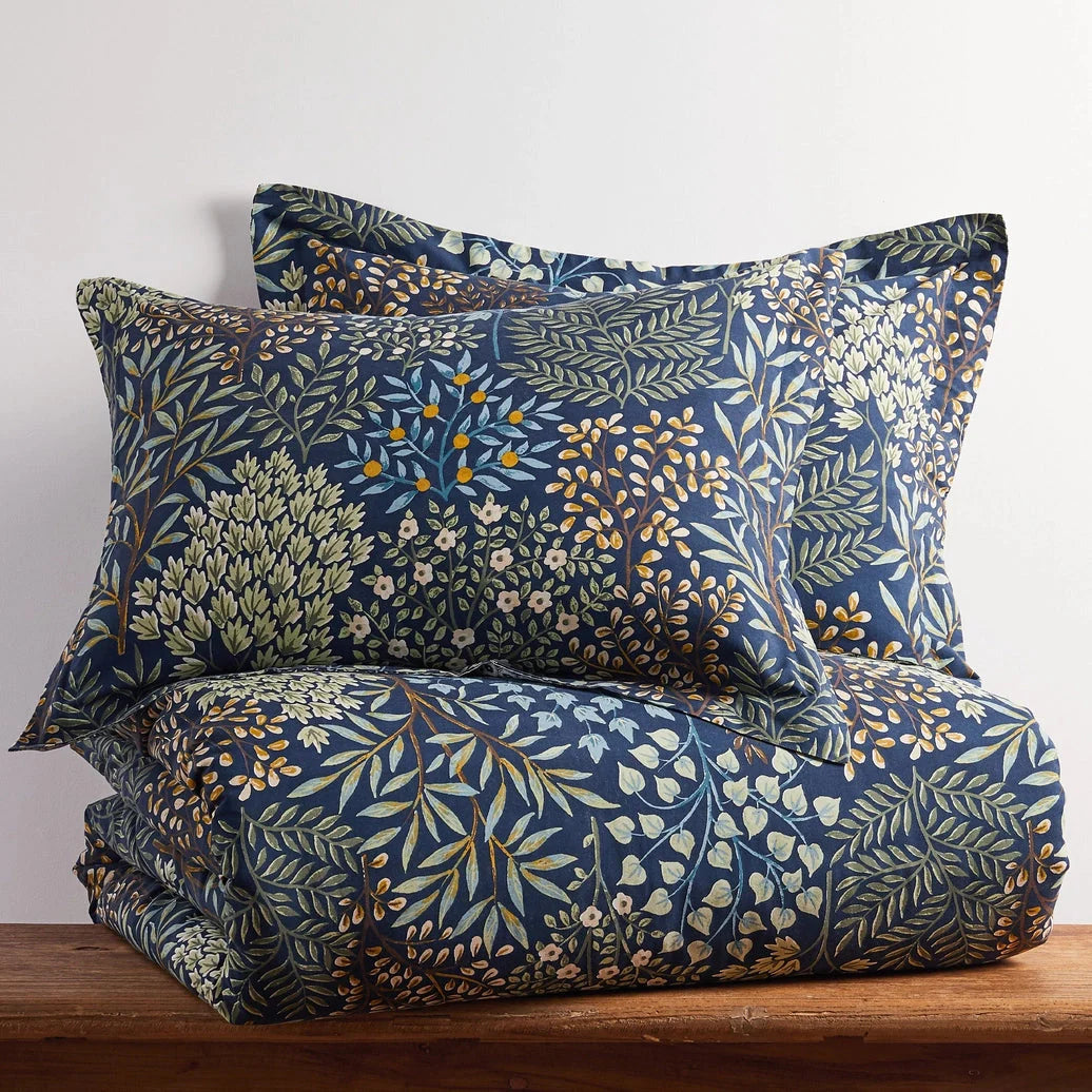 English Forest Comforter Set - Navy