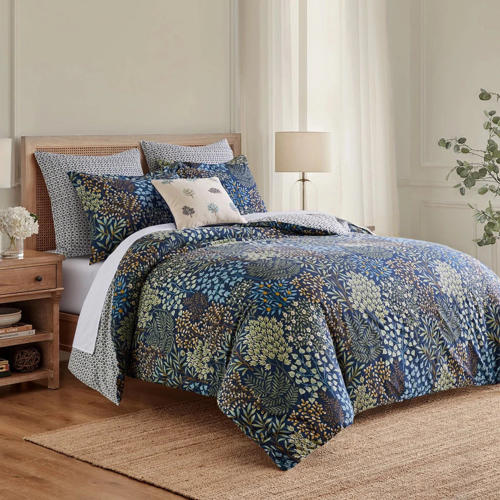 English Forest Comforter Set - Navy