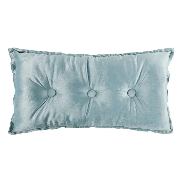 Florina Blue Velvet Pillow