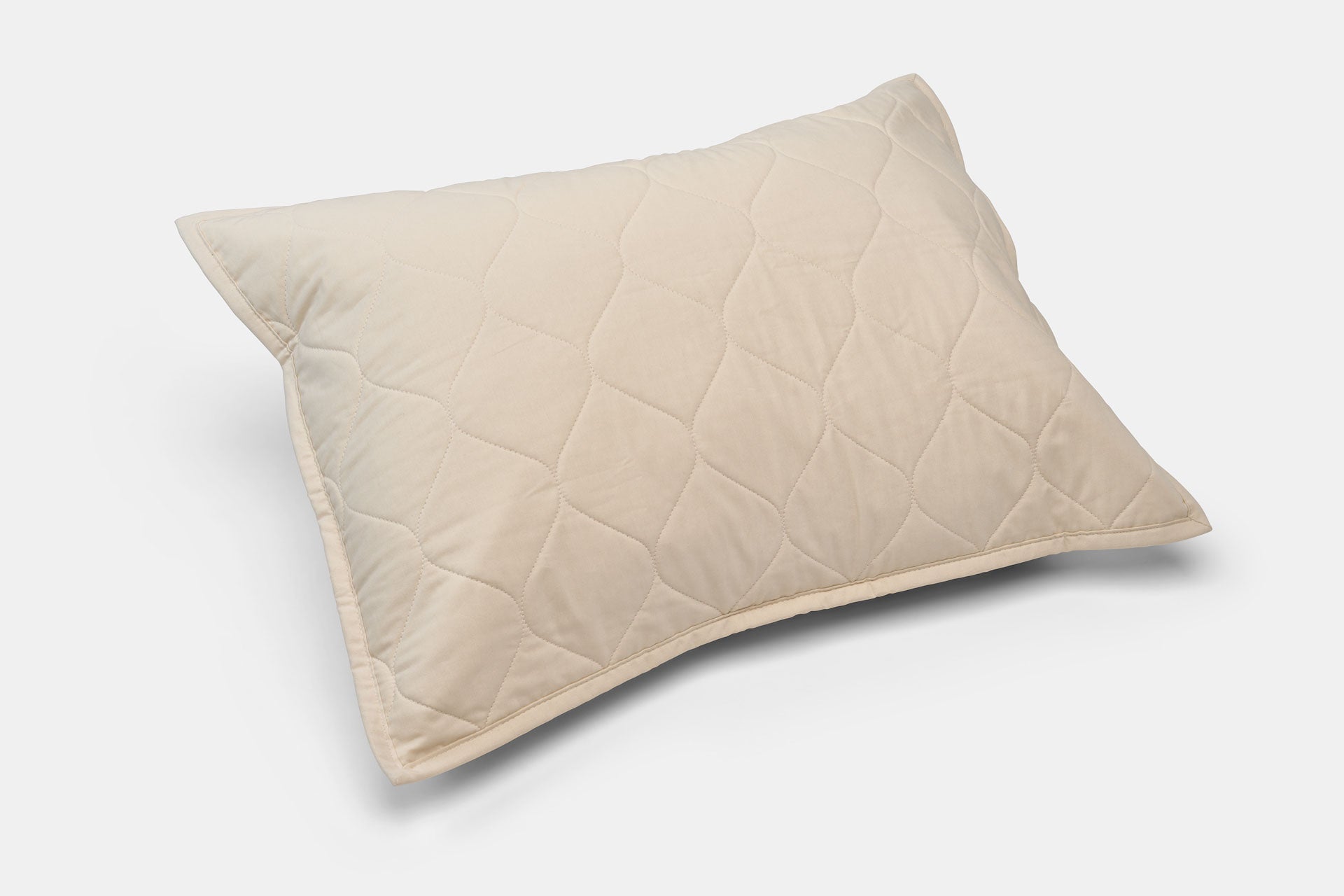 Cotton Quilted Pillow Sham  - American Made With USA Grown Cotton