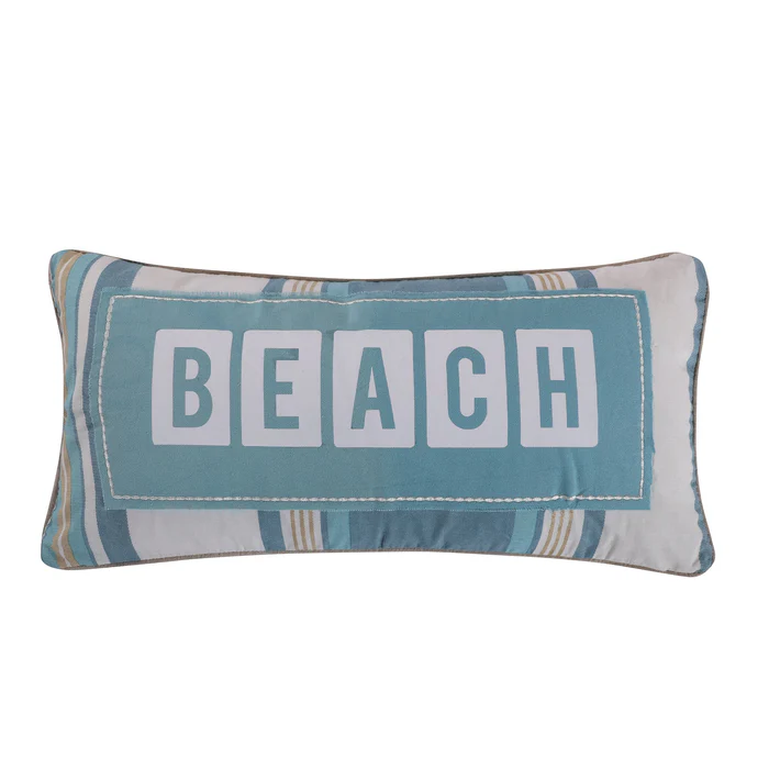 Coastal Bedding Ensembles Complete Queen - 7PC Kailua