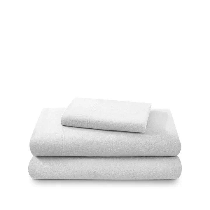 CinchFit American Made No Tear Split Top King Cotton Flannel Cord Elastic Sheets