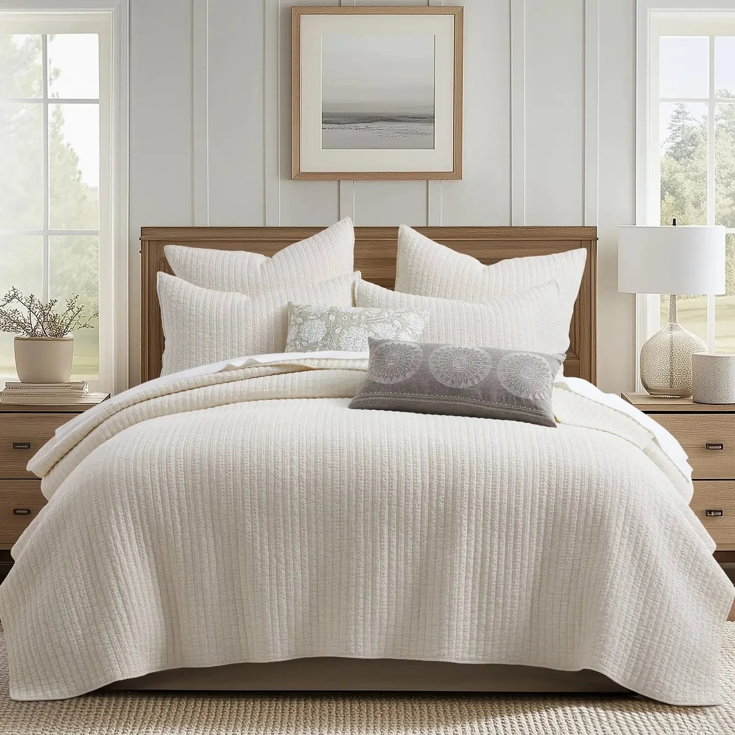 Loden Medallion Accent Pillow