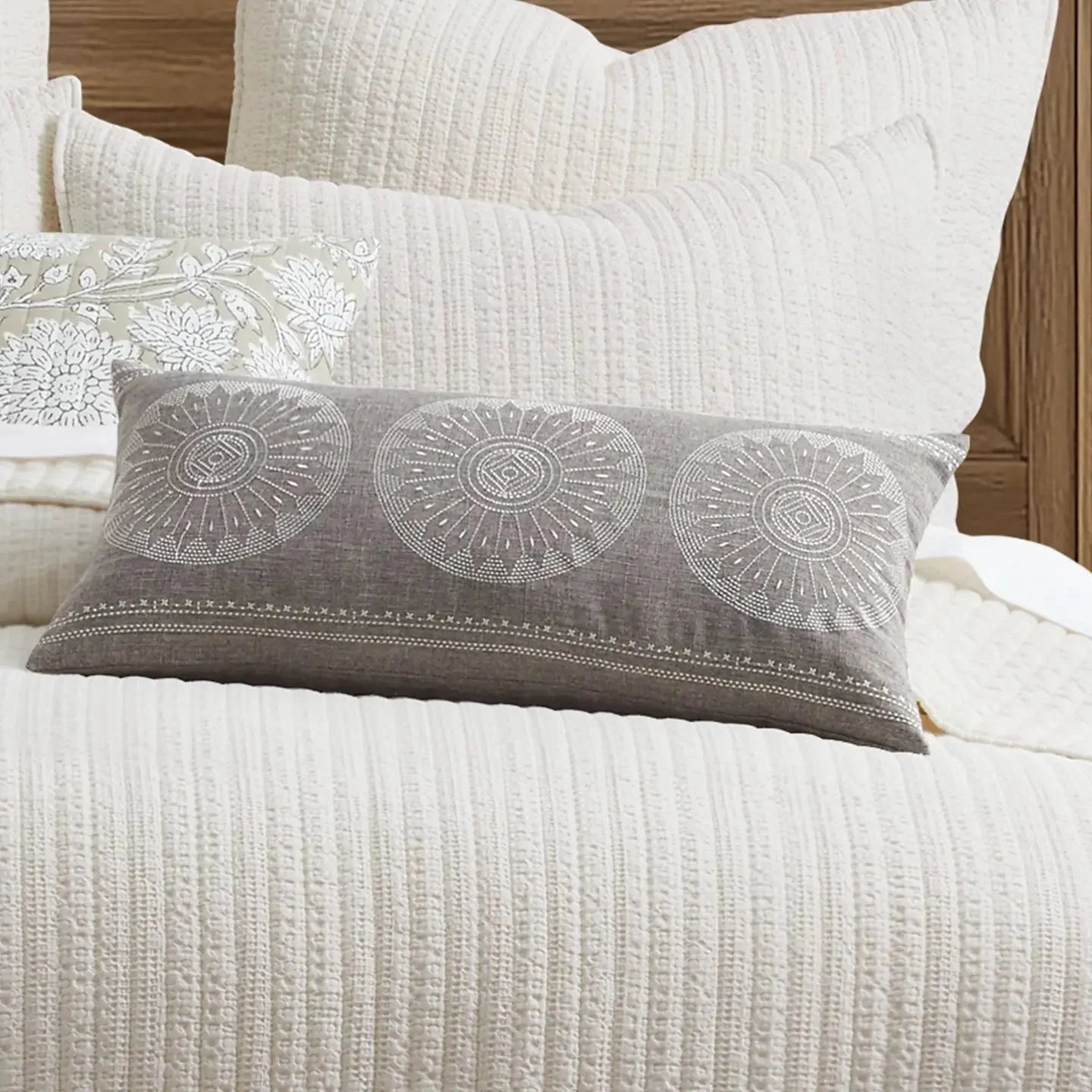 Loden Medallion Accent Pillow