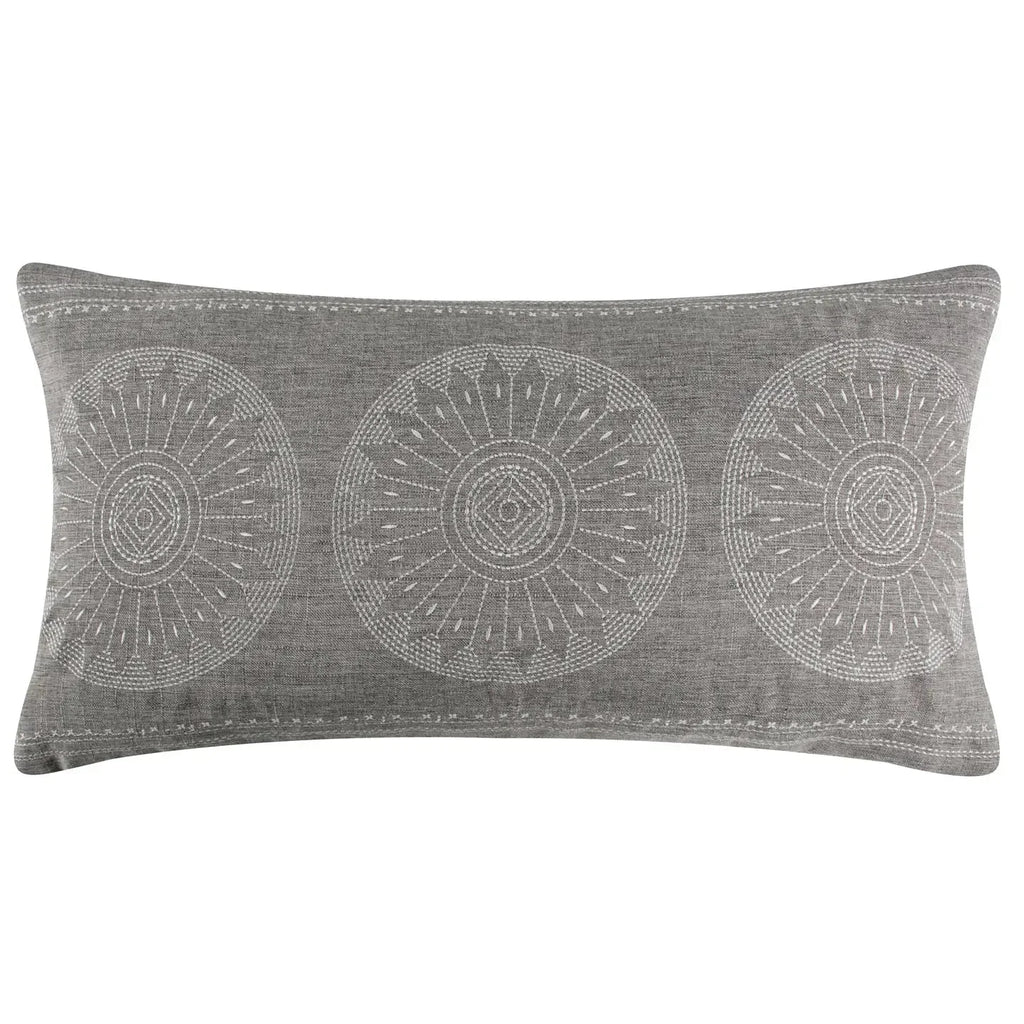Loden Medallion Accent Pillow