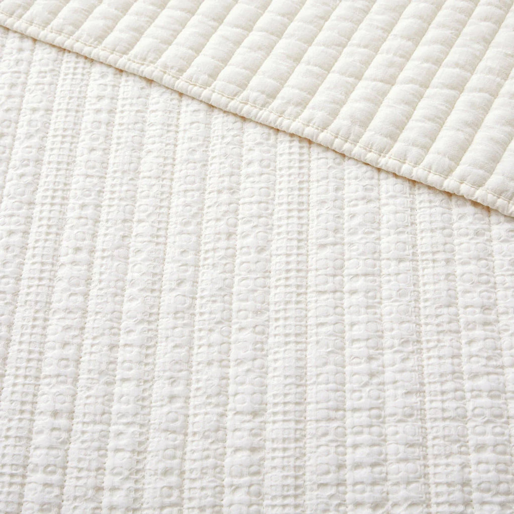 Loden Quilted Throw Blanket