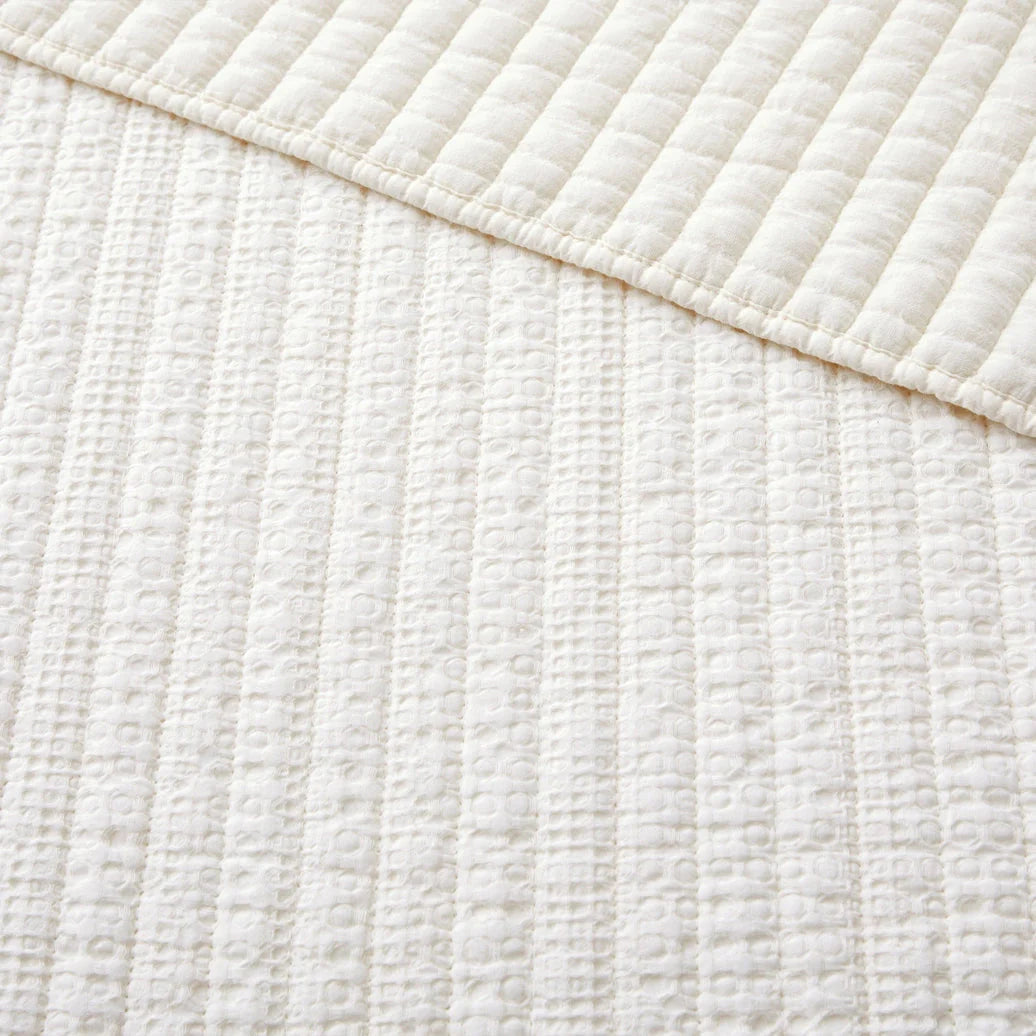 Loden Quilted Throw Blanket