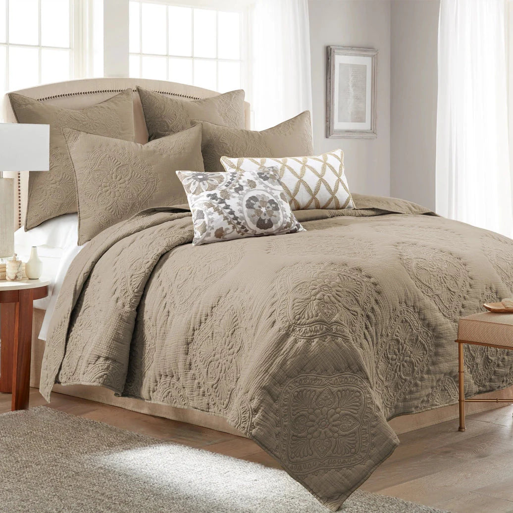 Muslin Stitch Quilt Set - Quahog Bay Bedding