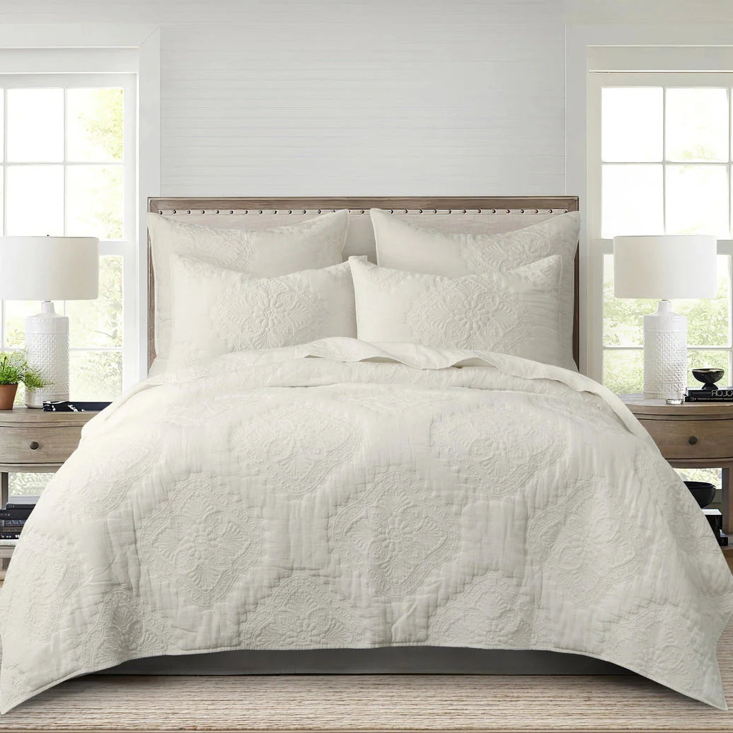 Muslin Stitch Quilt Set