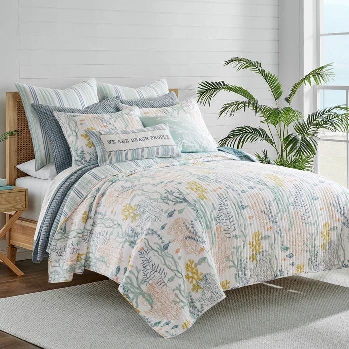 Ocean Meadow Beach Pillow | We Are Beach People