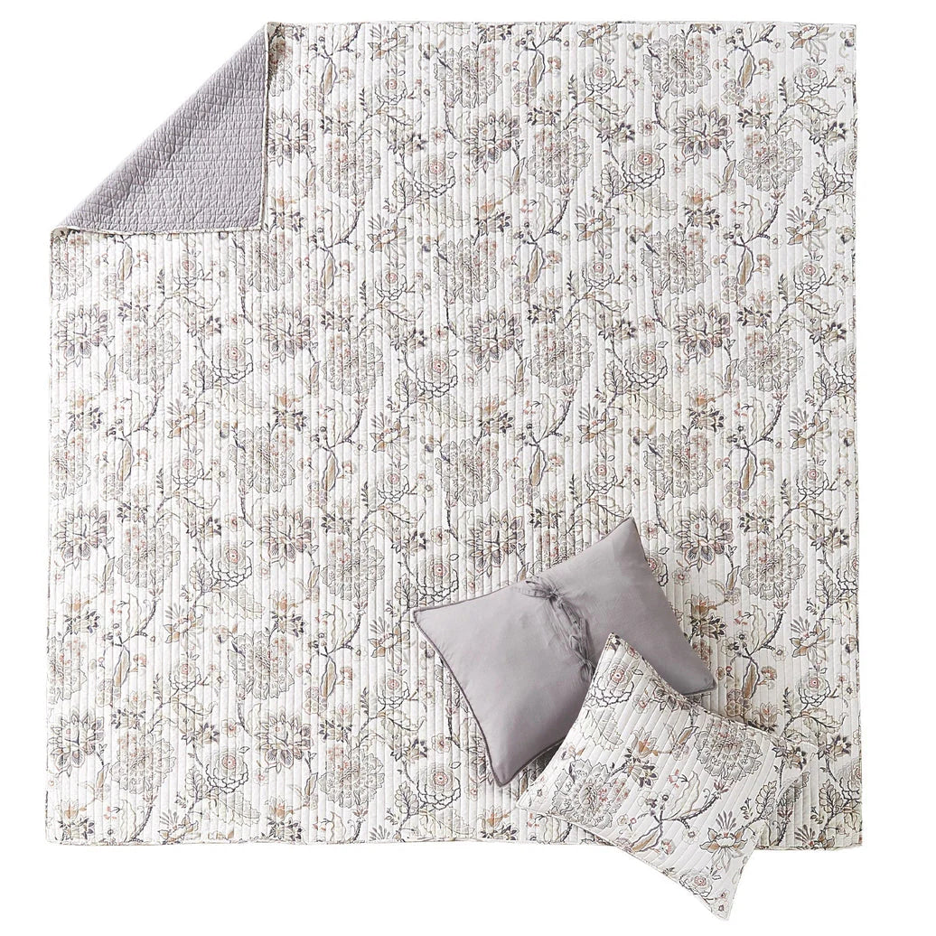 Ophelia Quilt Set - Blush