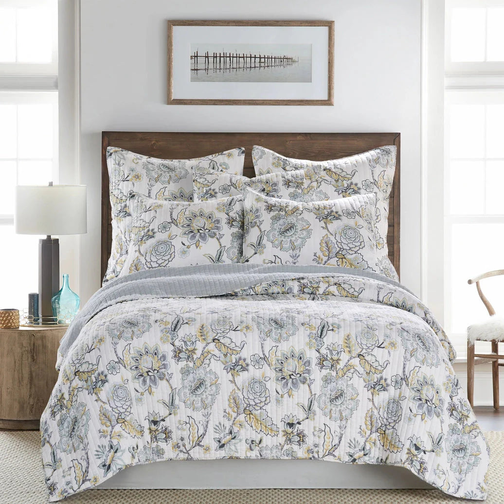 Ophelia Quilt Set - Spa - Quahog Bay Bedding