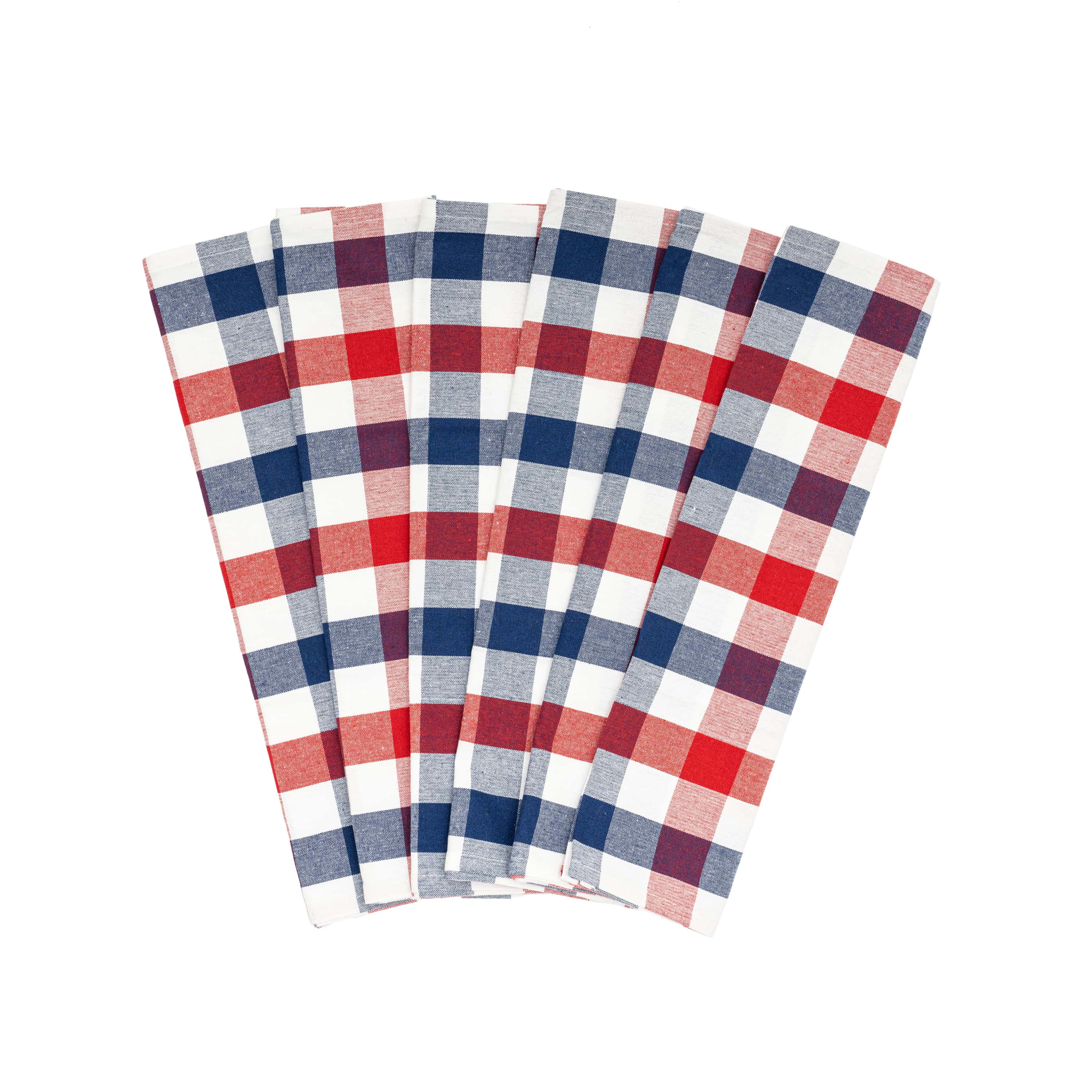 Plaid Kitchen Towels - Quahog Bay Bedding