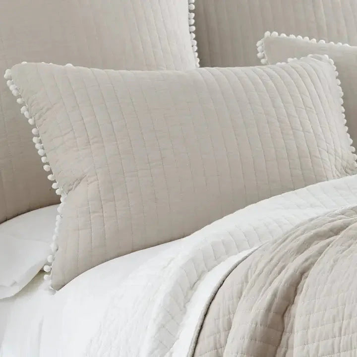 Pom Pom Quilt - Quahog Bay Bedding