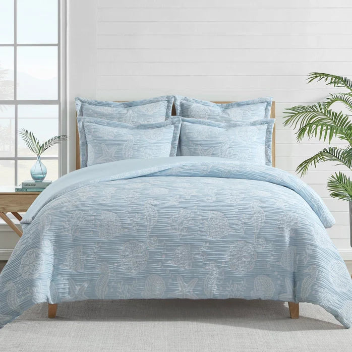 Seaside Charm Euro Sham Set of 2 | Coastal Shams