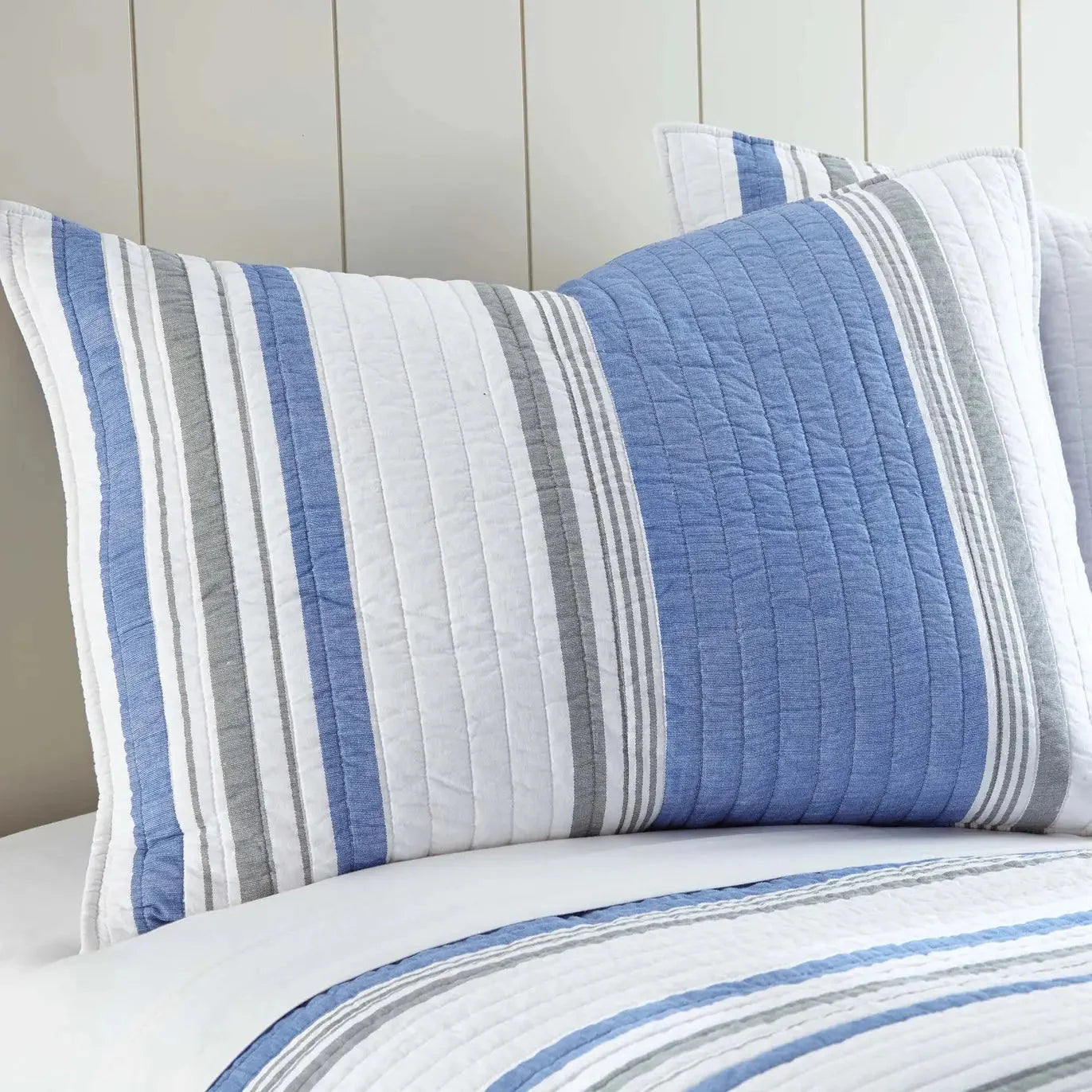 Complete 7PC St. Bart Coastal Bedding Ensemble