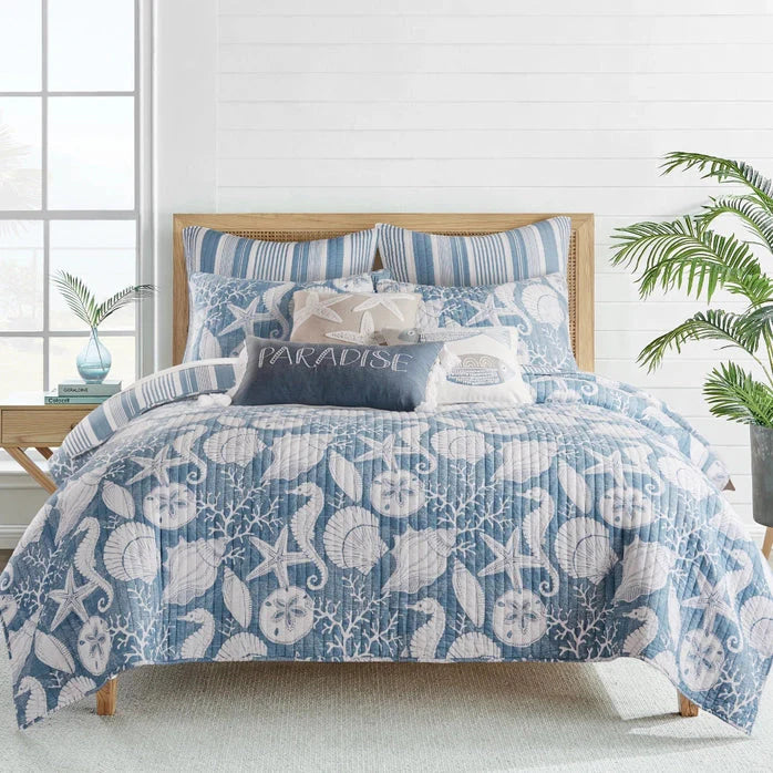 Stillwater Euro Sham Set of 2 | Coastal Shams